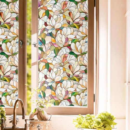 Vinilo decorativo adhesivo para ventana 15.7x118 pulg miniatura 1