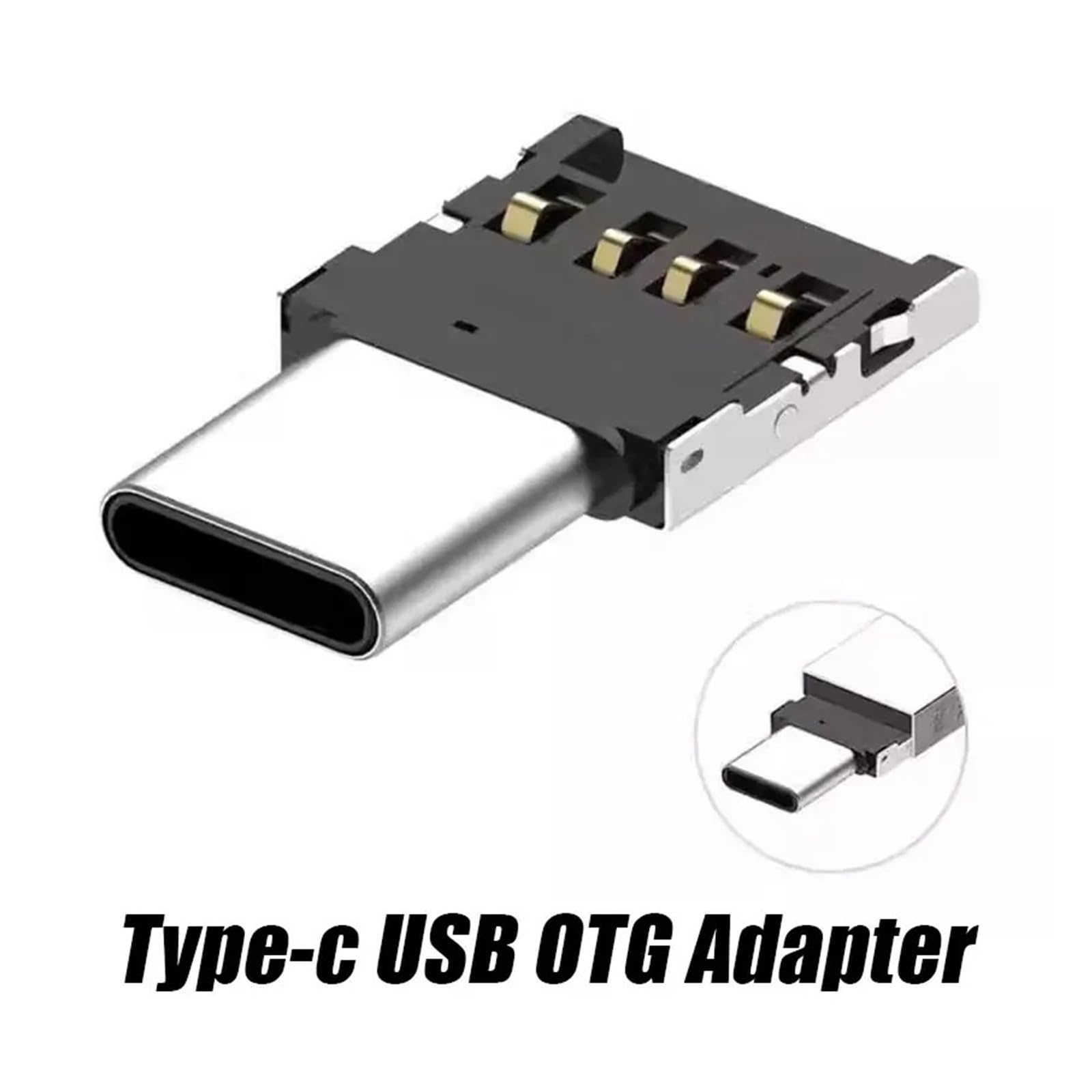 USB C to USB Adapter Type C OTG Cable for MacBook Android Phone(Type-C)