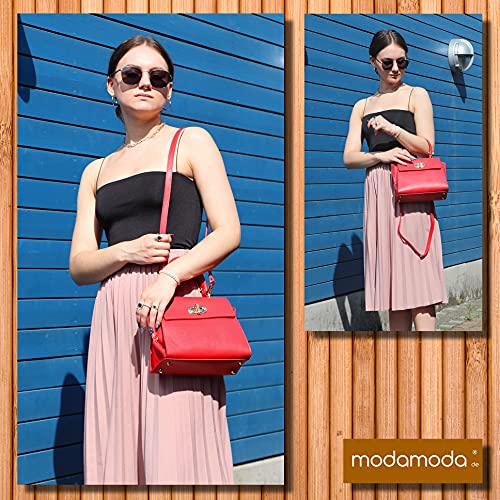 Modamoda de - T182 - ital. Borsa da donna piccola