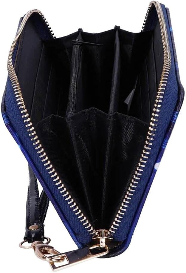 Nemesis Now Elvis The King of Rock and Roll Blue Womens Purse, 19cm