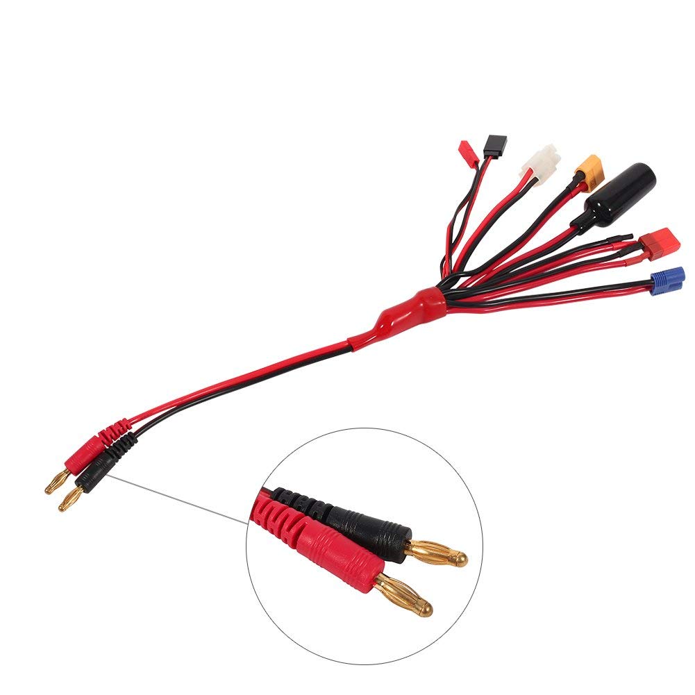 Cavi di ricarica plug, cavo caricabatterie 8 in 1 per caricabatterie IMAX B6