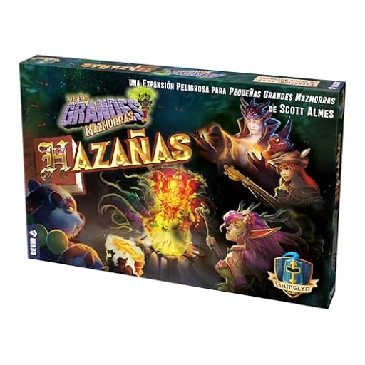 Devir - Pequeñas Grandes Mazmorras Expansión Hazañas, Juego de Mesa, con Amigos, Divertido de Mazmorreo (BGPGDUHASP) | Ya disponible en tu tienda friki favorita! En mundofriki.es! Devir - Pequeñas Grandes Mazmorras Expansión Hazañas, Juego de Mesa, con Amigos, Divertido de Mazmorreo (BGPGDUHASP) | Ya disponible en tu tienda friki favorita! En mundofriki.es!