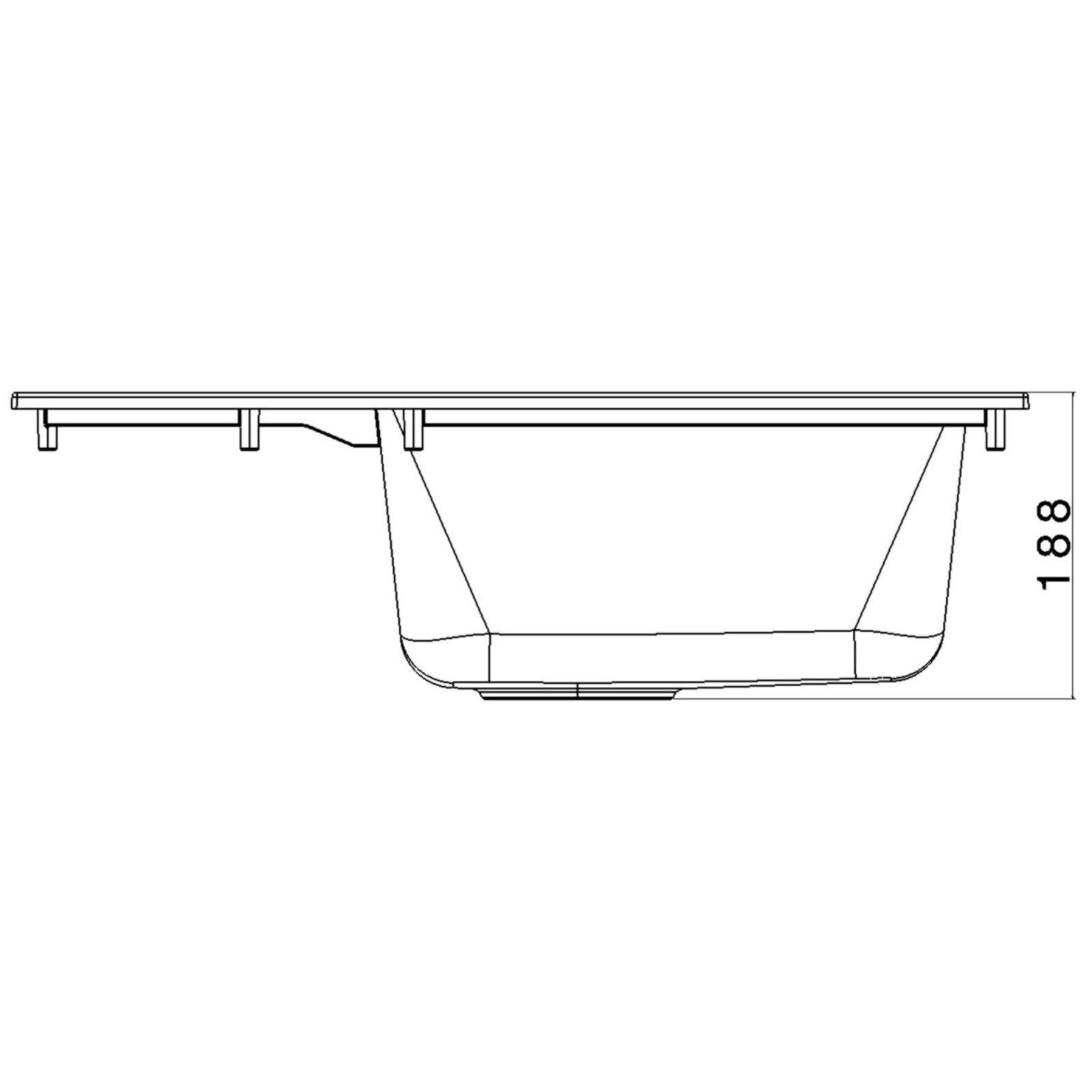 LD65BL Fregadero Negro 1 Seno con Escurridor Composite BIO