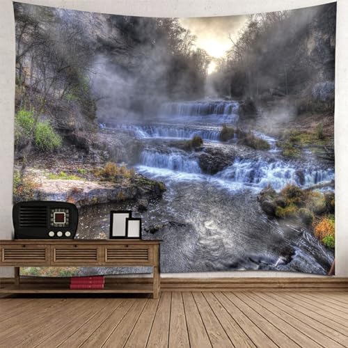 Tapisserie murale paysage naturel pour habiller un grand mur vide
