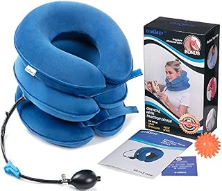 Health Cervical Neck Traction Device - FDA Registered - Inflatable & Adjustable Neck