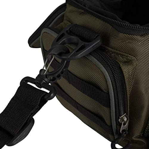 SeniorMar-UK DBSUFV 2017 Multifunktions-Canvas-Angeltasche Lure Fishing Tackle Pack mit großer Kapazität Outdoor… – Bild 4