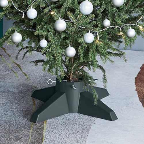 Lumanois Soporte para árbol de Navidad Verde 55,5x55,5x15 cm,Casa y jardín,Decoración,Decoraciones Festivas y estacionales,Soportes para árboles de Navidad,1.42kg-331311