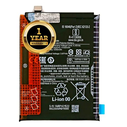 Image of Original BP42 Battery Compatible with Xiaomi 11 Lite 5G NE (Mi 11 Lite 5G) 2109119DG, 2107119DC, M2101K9AG