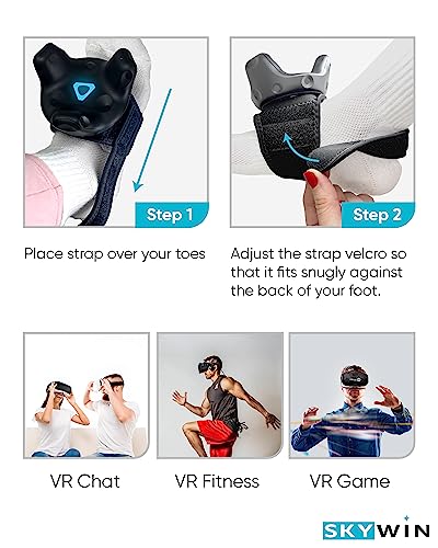 Image of Feet Straps - Vive Trackers Straps for HTC Vive 3.0, 2.0, Ultimate & Tundra