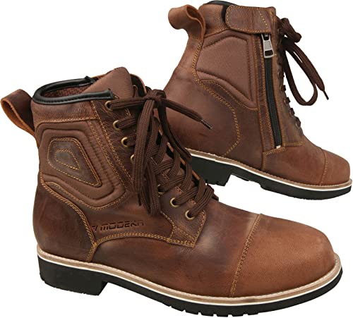Modeka Wolter Motorradstiefel, braun, 42