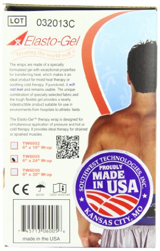 Elasto-Gel, Hot/Cold Therapy Wrap, 6" X 24"