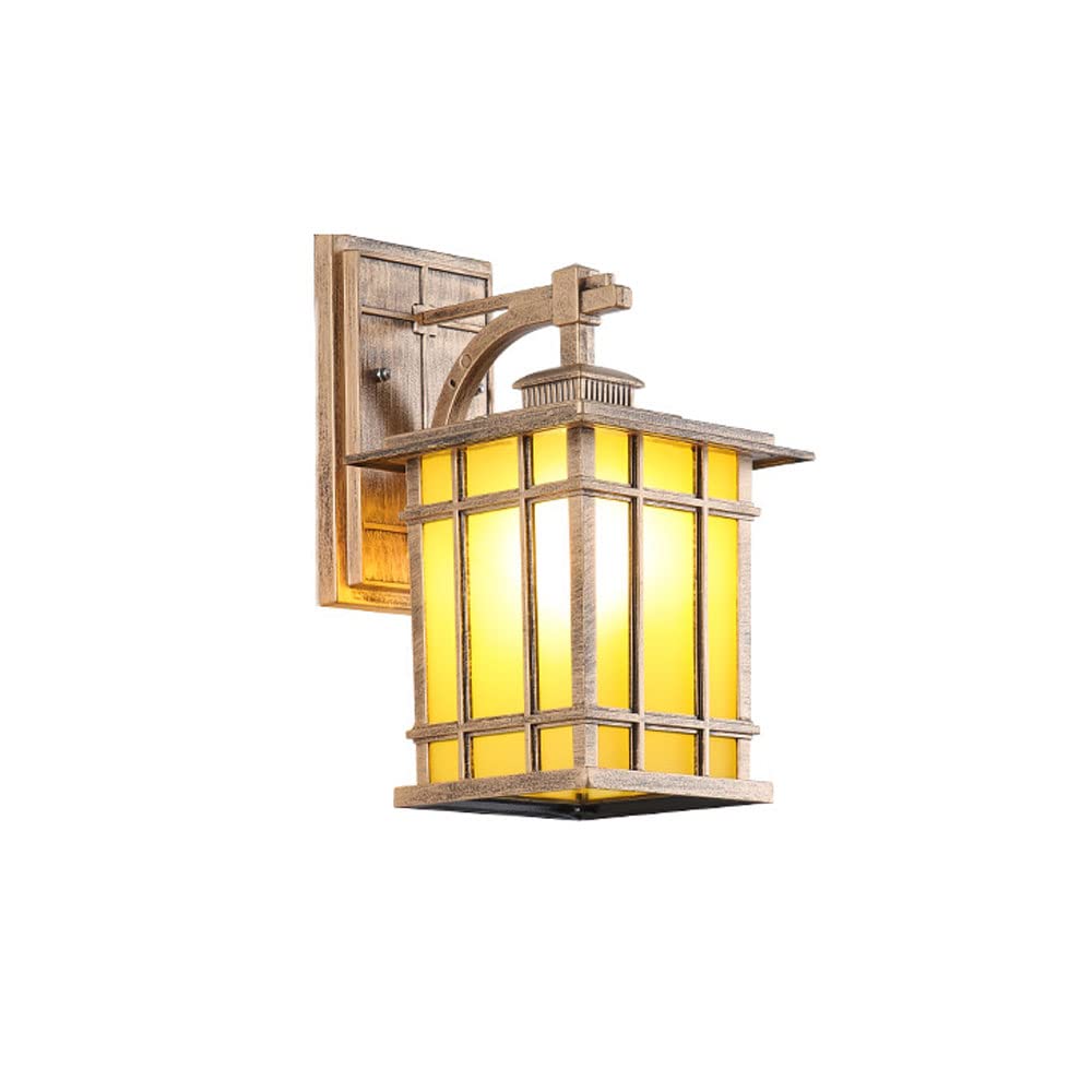 Applique murale extérieure E27 étanche IP55 en bronze