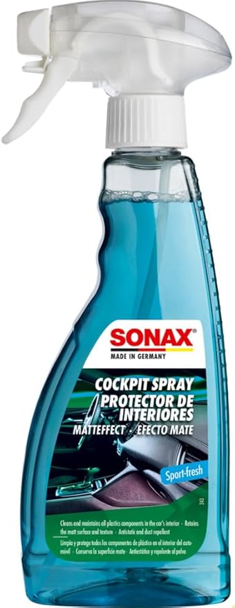 SONAX Limpiador salpicaderos efecto mate sport-fresh (500 ml) cuida el plásticos y es repelente al polvo. Con fresco aroma | N.° 03572410-544 oferta Amazon