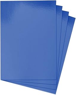 Pack de 25 hojas de papel, A2, 240 gsm, láminas de color azul, de la marca House of Card & Paper