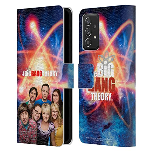 Étui portefeuille Galaxy A52 cuir antichoc The Big Bang Theory
