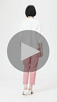 Amazon | [ソーノ] ブラウス シャーリングスリーブ タックフレア