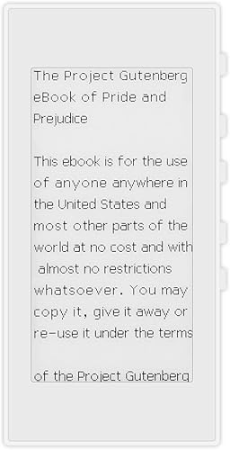 Mini lector de libros electrónicos de 2.66 pulgadas, pantalla de tinta, dispositivos de lector E para ver archivos TXT y EPUB, con modo oscuro,