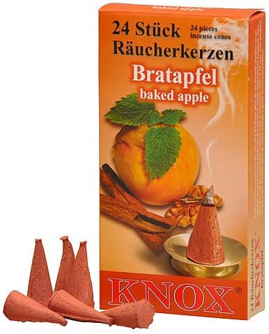 KNOX Incense Cones, Baked Apple (Large)