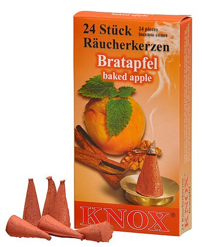 Knox Incense Cones, Baked Apple (Large) #TOP16