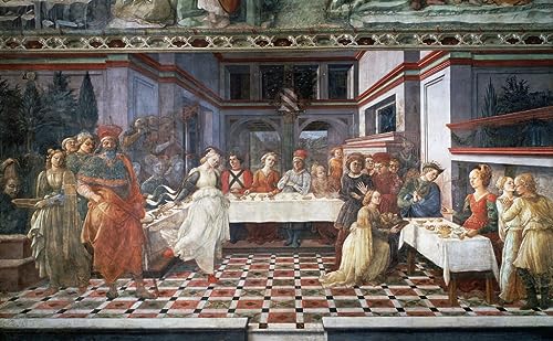 Toile abstraite Filippo Lippi 60x90cm pour habiller un mur vide avec élégance
