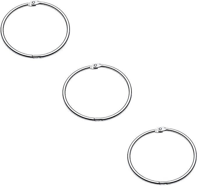 Heavy Duty Large Binding Ring Hinged/Book Binder Ring, 4.1