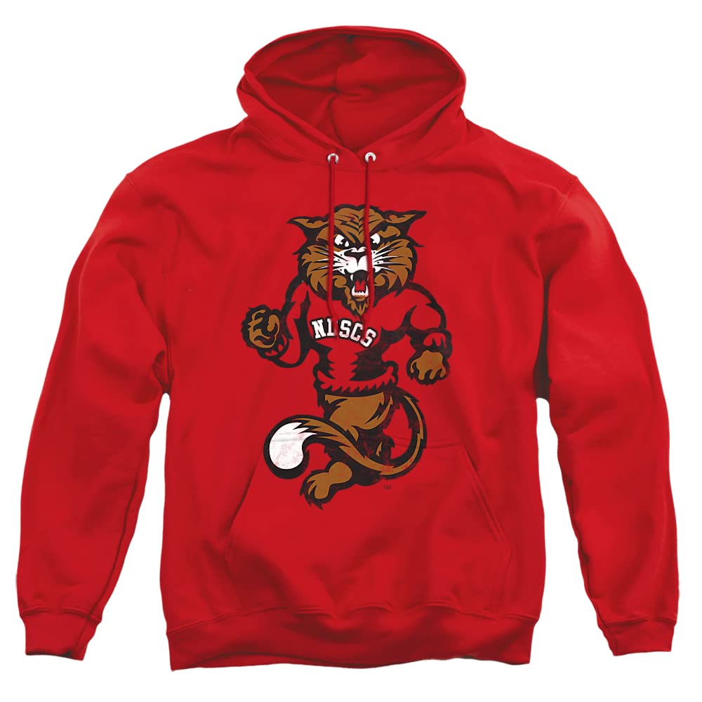 LOGOVISION Official Collegiate Distressed Primary Logo Adult Pullover Hoodie Collection — view 186