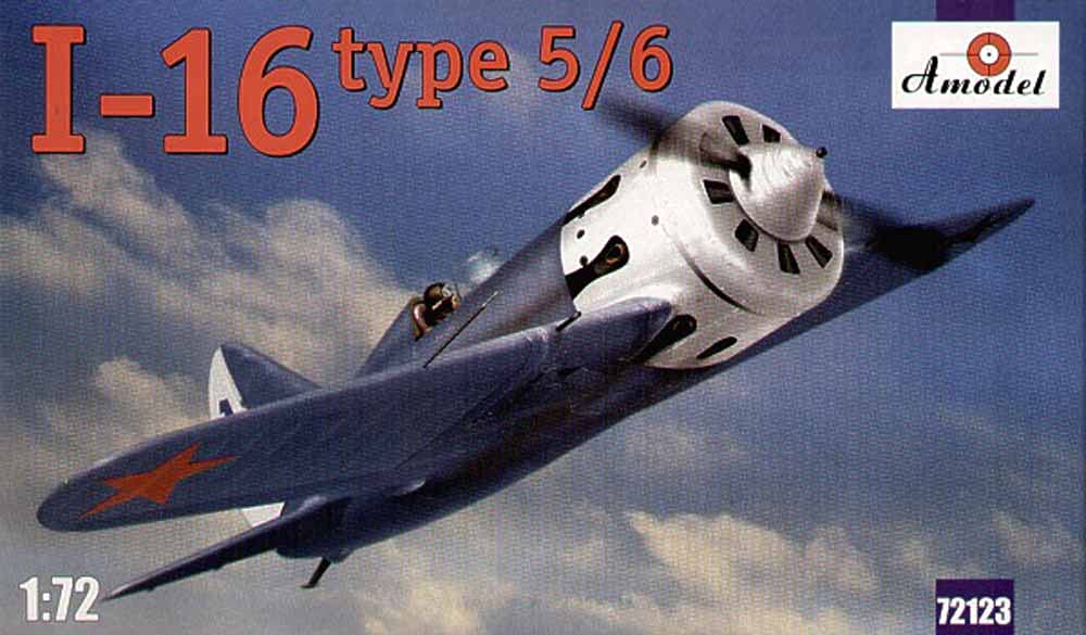 A-Model 72123 Polikarpov I-16 Type 5 / I-16 Type 6 1:72 Aircraft Model Kit
