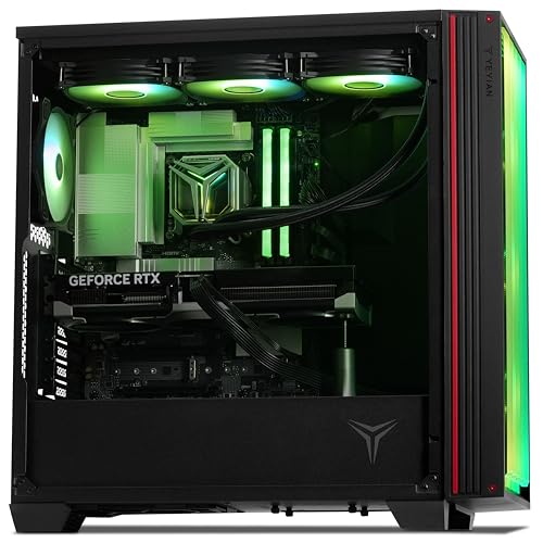 Image of YEYIAN Mirage S Gaming PC Desktop - Intel Core Ultra 9 285K 5.7GHz,RTX 5080 16GB GDDR7, 32GB DDR5 6000, 2TB NVMe Gen4 SSD,Intel Z890 MB,AIO 360mm Liquid Cooled