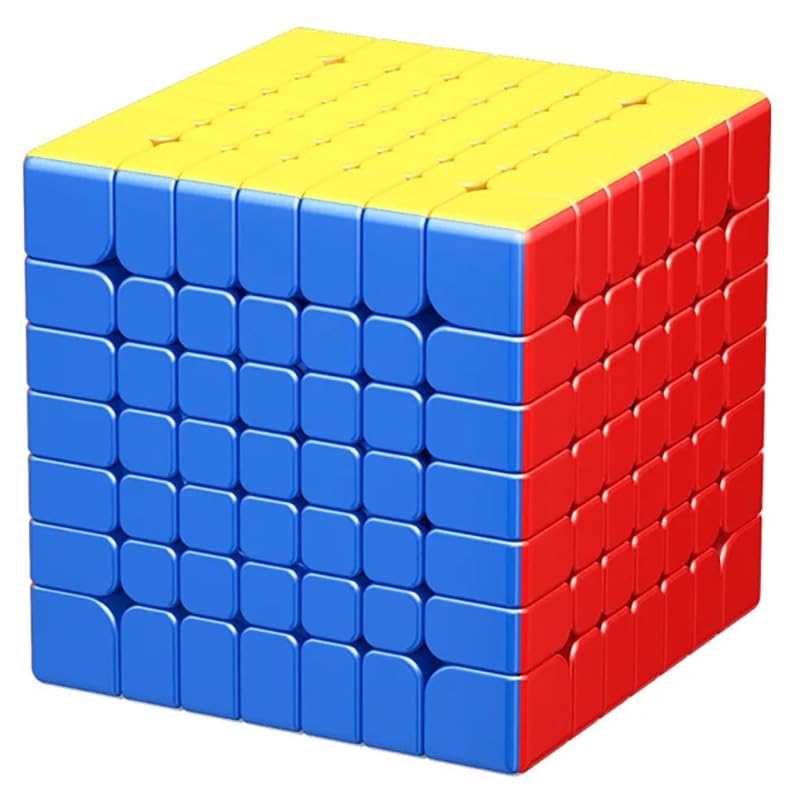 Image of HAWKISTER Moyu Aofu Wr M 7X7 Magnetic Cube Moyu Aofu Wrm Puzzle 7X7X7 Magic Stickerless Speed Cube, For Kid