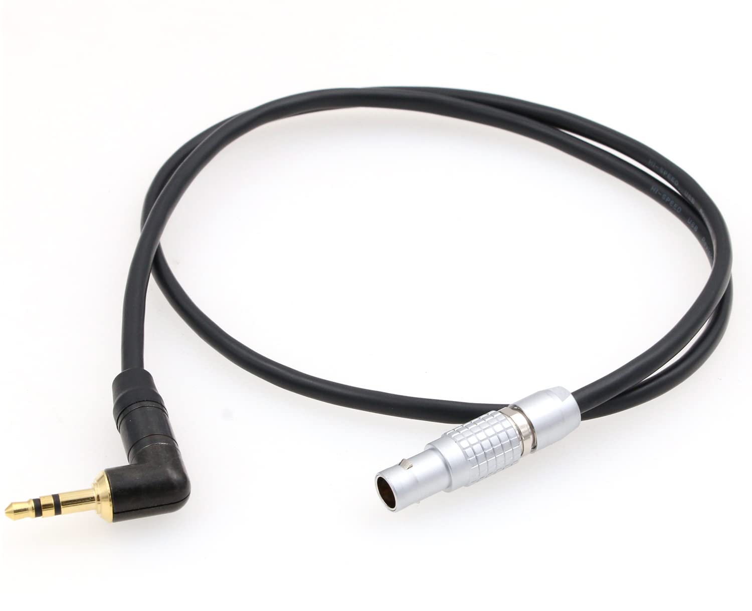 Audio Cable for ARRI Mini LF Camera 0B 6 Pin Male to 3.5mm TRS (Straight 6 Pin)
