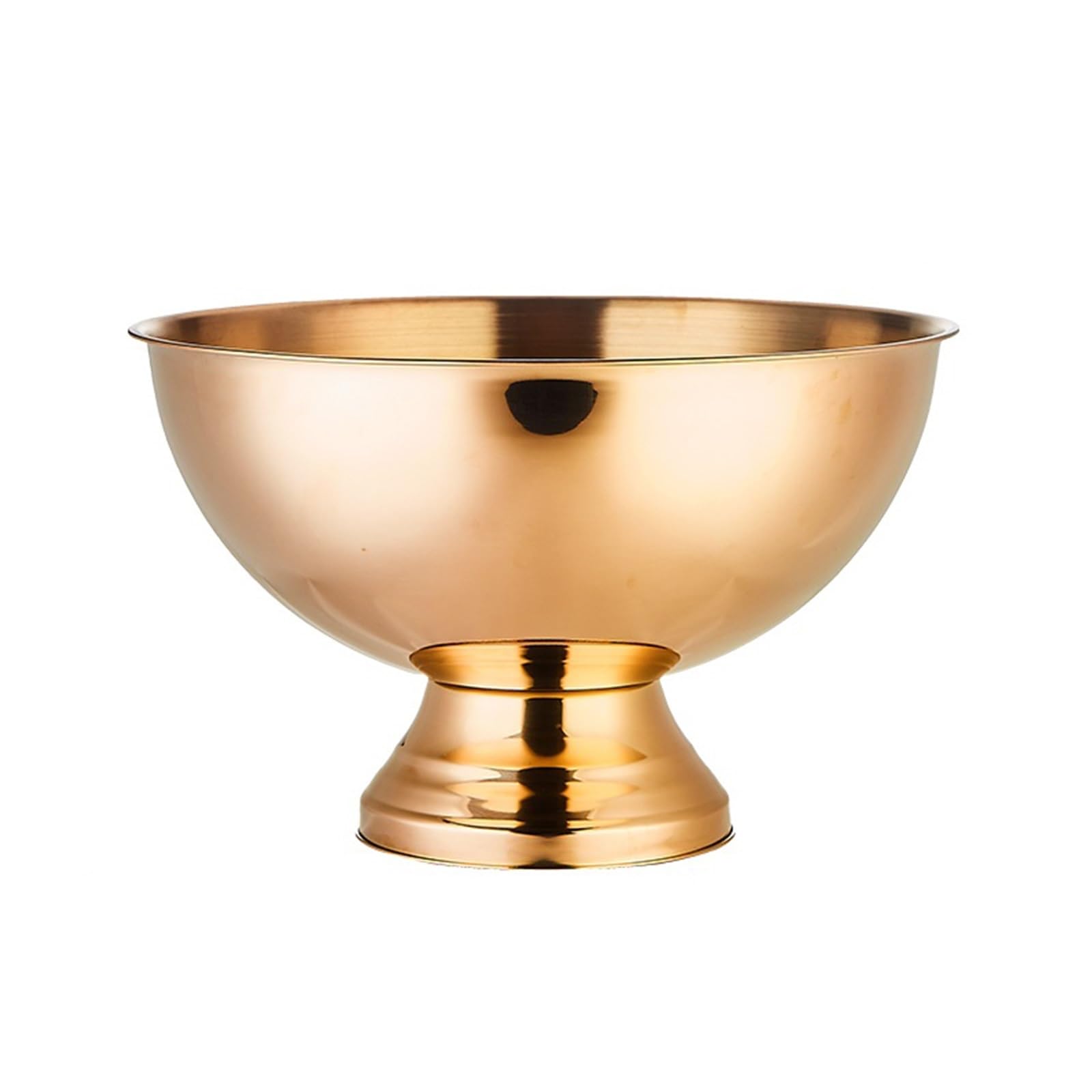 FAJNUZI2024 Large Stainless Steel Ice Bucket Beverage Tub For Wine, Champagne Or Beer Bottles Ice Bucket Bottle(Rose gold)