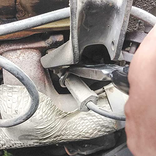 Dirbuy Long Needle Nose Pliers Set, 4 In 1 Bent Needle Nose Pliers 90 Degree, 11 Inch Spark Plug Wire Removal Tool, Pointy Nose Pliers, Pinch Nose Pliers, Snipe Nose Pliers, Curved Nose Pliers #TOP6