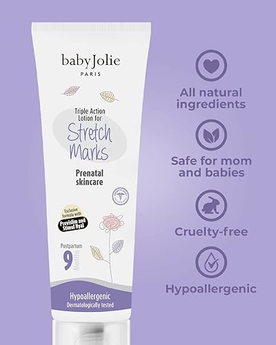 Miniatura 7 de Baby Jolie Crema para estrías para el embarazo  Loción de triple acción para la prevención de estrías (juego)