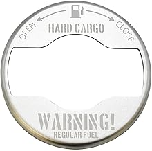HARD CARGO HC-556 Hard Cargo Fuel Cap Cover Silver Aluminum Fuel Cap Fuel Spout for Light Truck Custom Parts
