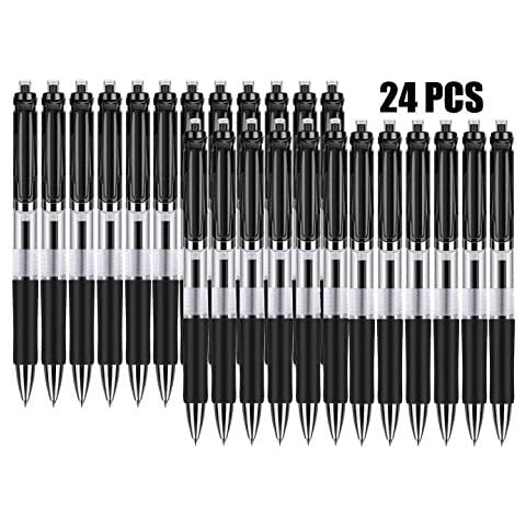 Bolígrafos Retráctiles GXR de Tinta de Gel Negro Cover