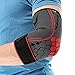 Produktbild COLOMAX Hochwertige Ellenbogenbandage Ellenbogenstütze Sport Bandage Fitness (Rot, XL)