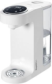 Nuby RapidHot Baby Bottle Maker, Made for RapidCool – Instant Boiling Water | Preset Volumes & Temperature | Follows NHS Guidelines (White)