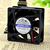 DJHAQDM Compatible pour JAMICON JF0625B1H-R 12V 0.23A 6025 2-Wire Ventilateur de Refroidissement