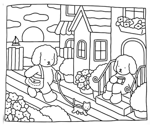 Livro de Colorir Bobbie Goods Sweet Bakery 100 folhas A5 180Gramatura Coloring Book