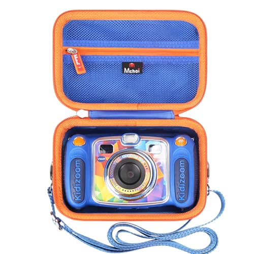 Estuche rígido para cámara VTech Kidizoom, azul miniatura 2