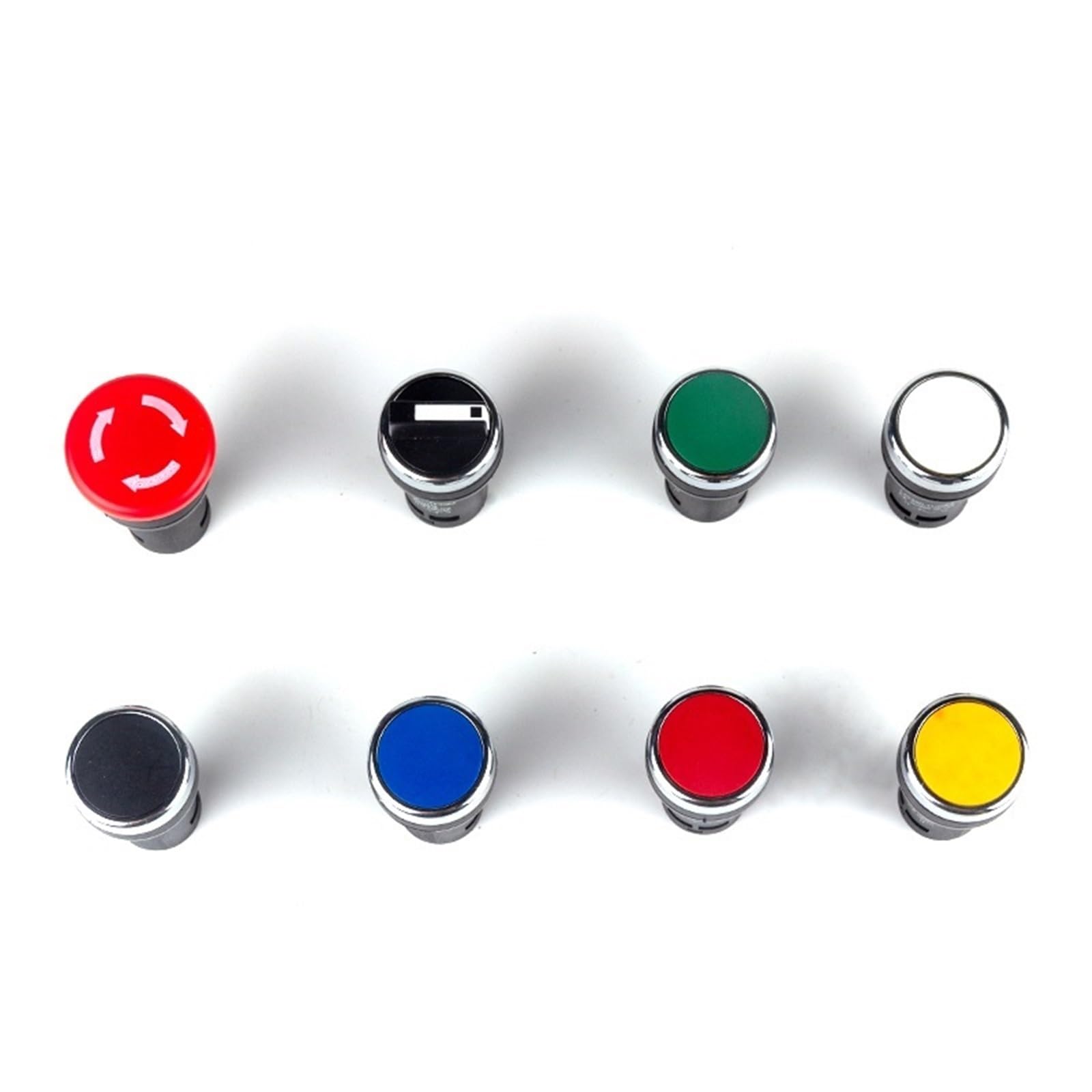 22 mm LA38-11/206A przełącznik przyciskowy przełącznik pokrętła NO/NC samoblokujący/zatrzaskowy samoblokujący/automatyczny reset/moment 1 szt. (kolor: zielony)