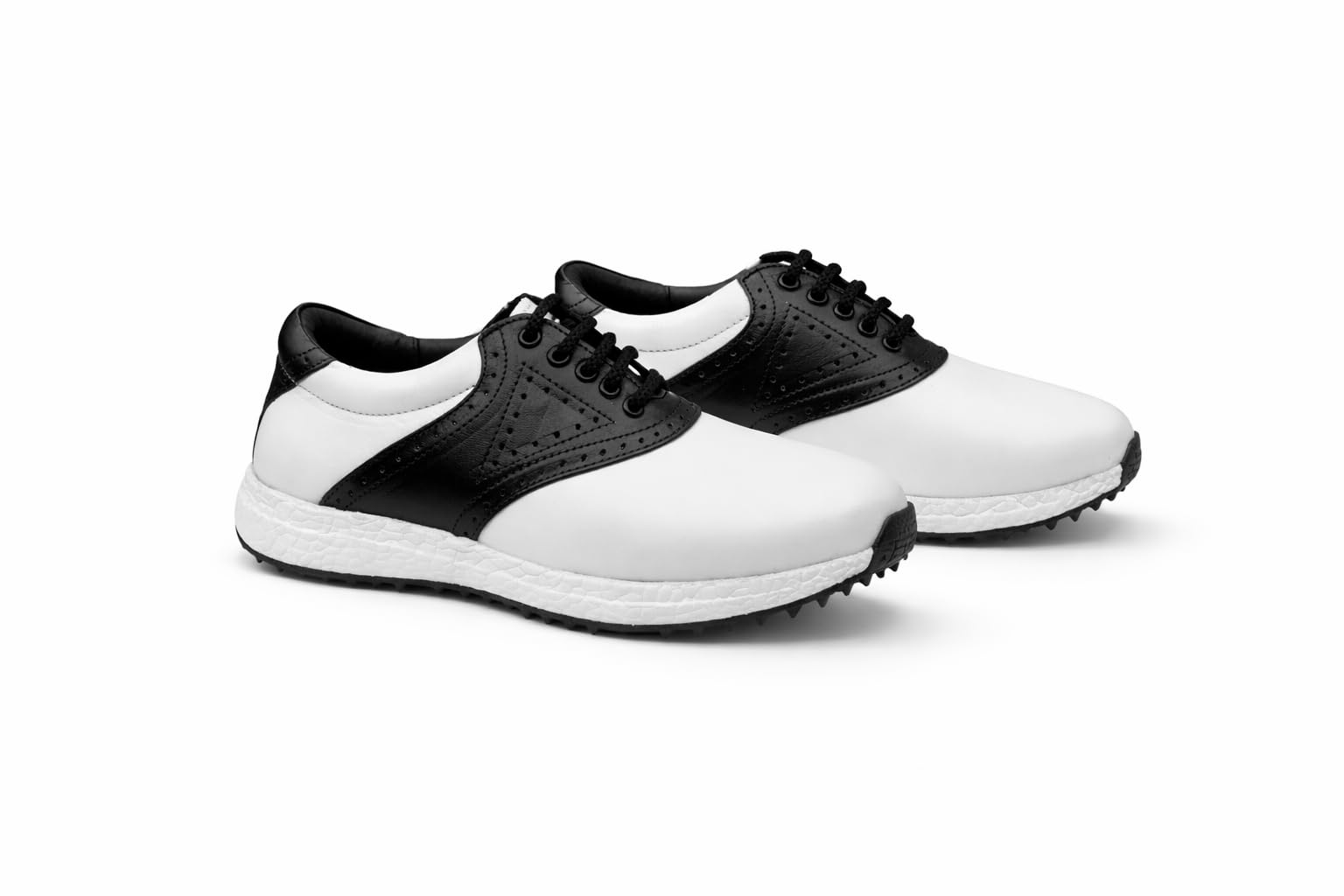 Golf Shoe | Light Weight | Waterproof | Black/Brown/Wht | Golf Shoe with LACE UP