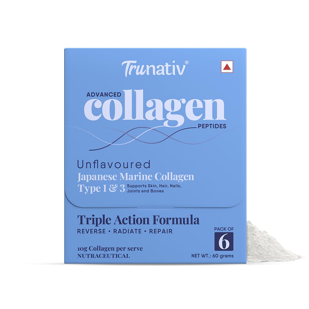 Trunativ Collagen Supplements | Advanced Japanese Marine Collagen Powder for Women & Men | Type 1 and 3 Hydrolyzed Peptides | Supplement with Hyaluronic Acid | Supports Skin Glow, Hair Growth, and Nail Strength | Unflavoured (200g) — Amazon image 12