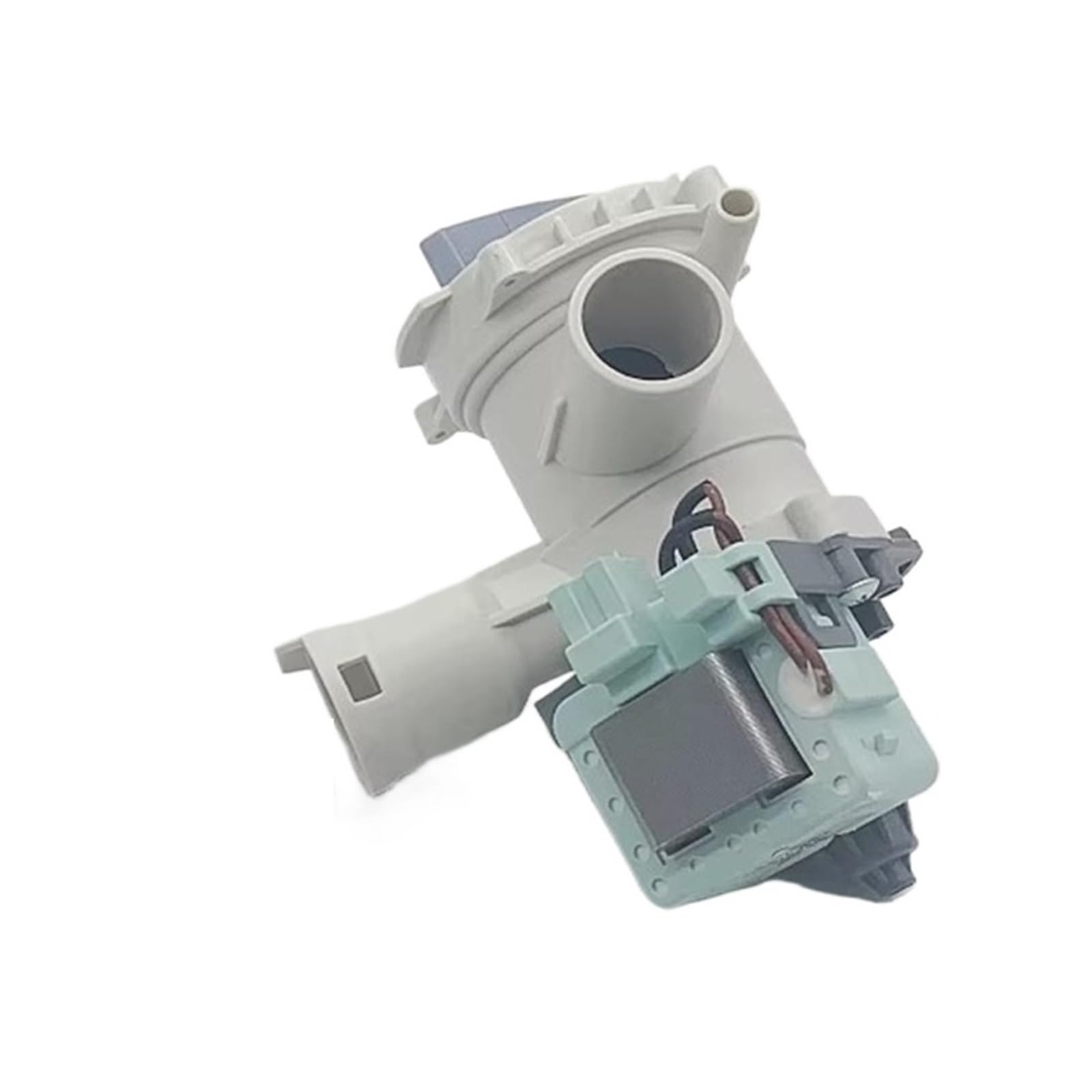 Washing Machine Drain Pump Washing, Compatible for Siemens, Compatible for Bosch，iQ300/iQ500 Drum Washing Machine Drain Motor Pump(A (White))