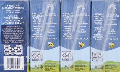 Miniatura 9 de Ocean Spray Growing Goodness, bebida de jugo de arándano y fresa para niños, caja de 6.75 onzas (paquete de 8)