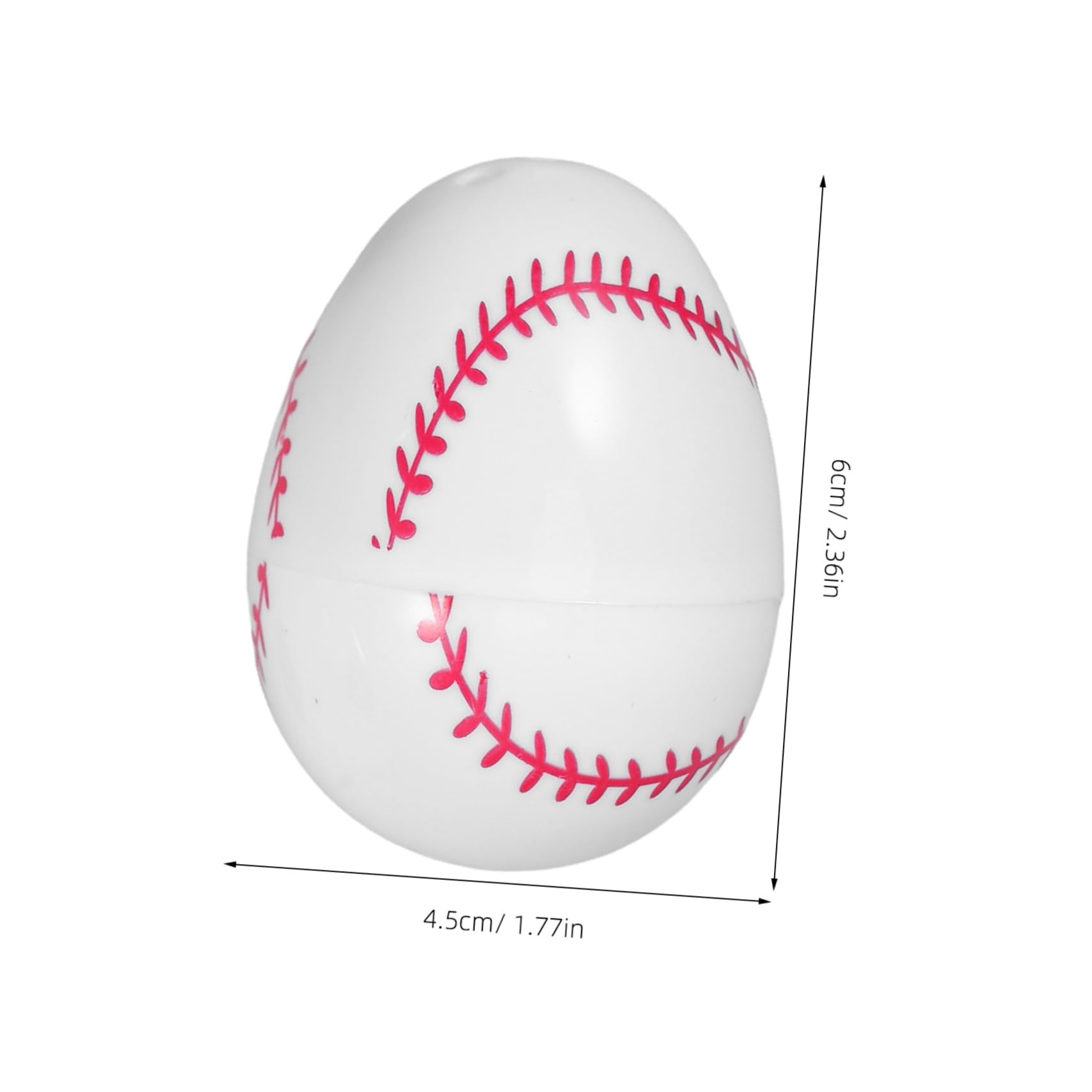 NIYANGLE Sports-themed Basketball Soccer Football 12pcs Fillable Plastic Eggs for Boys and Girls' Play