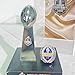 Fantasy Football Championship Trophy & Ring Set (10cm Metal Trophy + 2026 G-Style Ring + Display Case, 3-Piece Fan Collectible Gift)