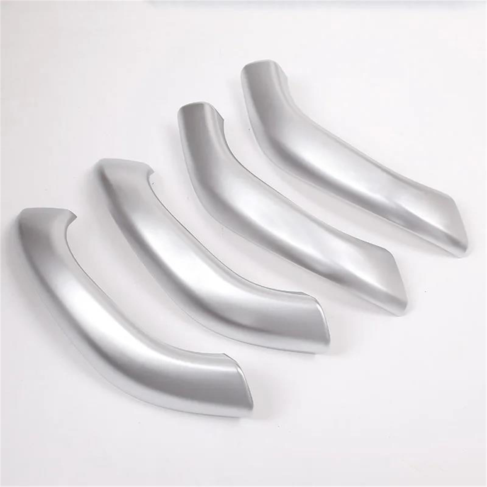 LVXVMOZEOK Interior Door Handle Armrest for X1 for F48 2016-2018 for X2 for F47 2018 4pcs ABS Car Inner Door Handle Trim Accessories(Silver)