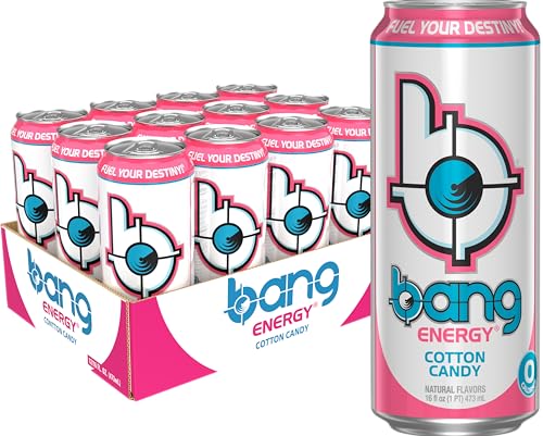 Bang Energy Cotton Candy, Sugar-Free Energy Drink, 16-Ounce - image 5