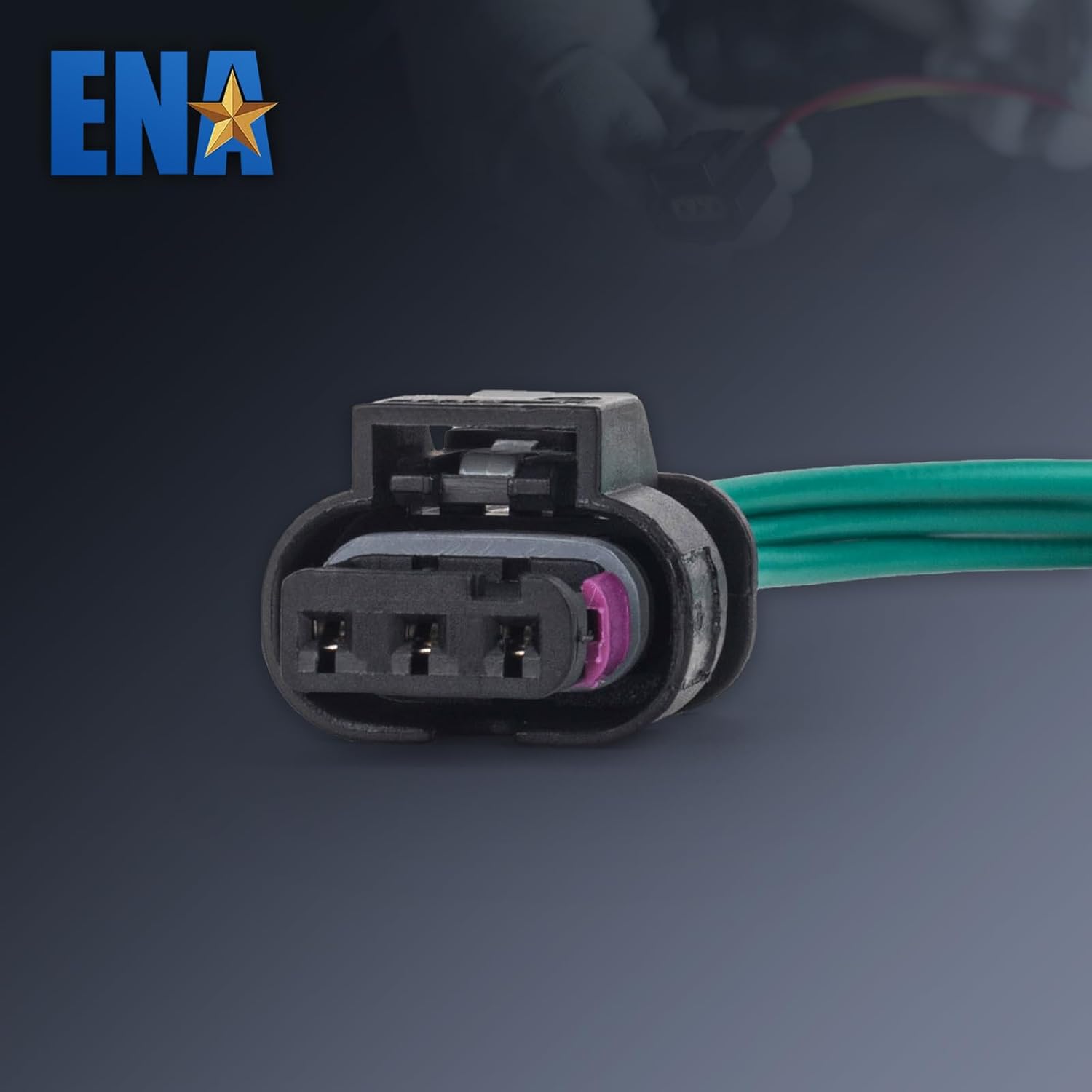 ENA Set of 4 Electrical Ignition Coil Connector Plug Harness Compatible with Ford Escape Fiesta Fusion Transit l4 1.6L 2013 2014 2015 2016 2017 2018 2019 Replacement for S2316